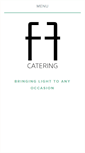 Mobile Screenshot of fireflyevents-catering.com